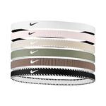 Nike Tøj Nike Nike Flex Classic Hårbånd Pakke Med 6-Hvid,Mørkeblå
