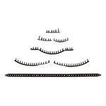 Babolat Ketchertilbehør Babolat Pure Strike BG Pure Strike VS Sæt Øskenbånd-Sort