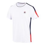 Fila T&oslash;j Fila Gabriel T-shirt Herrer - hvid, m&oslash;rkebl&aring;