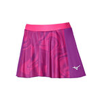 Mizuno Tøj Mizuno Charge Printed Flying Nederdel Damer-Lilla