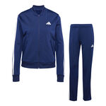 adidas Tøj adidas 3 Stripes Træningsdragt Damer-Mørkeblå