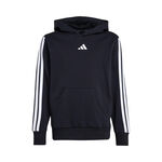 adidas Tøj adidas 3Stripes Fleece Træningsjakke Drenge - sort, hvid