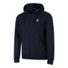 Essential Zip Sweatjakke Herrer - mørkeblå, 