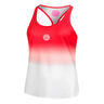 Crew Gradiant Tanktop Damer-Rød,Hvid