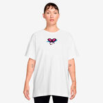 Nike T-shirt Nike Dri-Fit Slam Oversize T-shirt Damer-hvid