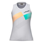 HEAD T&oslash;j HEAD Pro Tanktop Damer - apricot, hvid