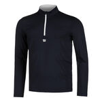 Wilson Tøj Wilson Elevate Performance Shirt,Langærmet Herrer-Mørkeblå