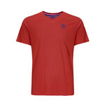 BIDI BADU Tøj BIDI BADU Evin Tech Round T-shirt Drenge - mørkerød, 