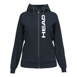 HEAD Tøj HEAD Club Original Full Zip Sweatjakke Damer-Mørkeblå