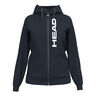 Club Original Full Zip Sweatjakke Damer-Mørkeblå