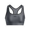 Heatgear Mid Padless Sports-BH Damer-Grå