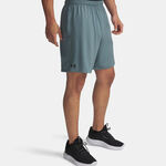 Under Armour T&oslash;j Under Armour Tech Vent 7in Shorts Herrer-bl&aring;-gr&aring;