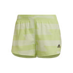 adidas L&oslash;beshorts adidas Runfast Split 3in Shorts Damer - lime, 