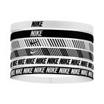 Nike Tøj Nike Nike Flex Classic Printed Hårbånd Pakke Med 6-Hvid,Sort