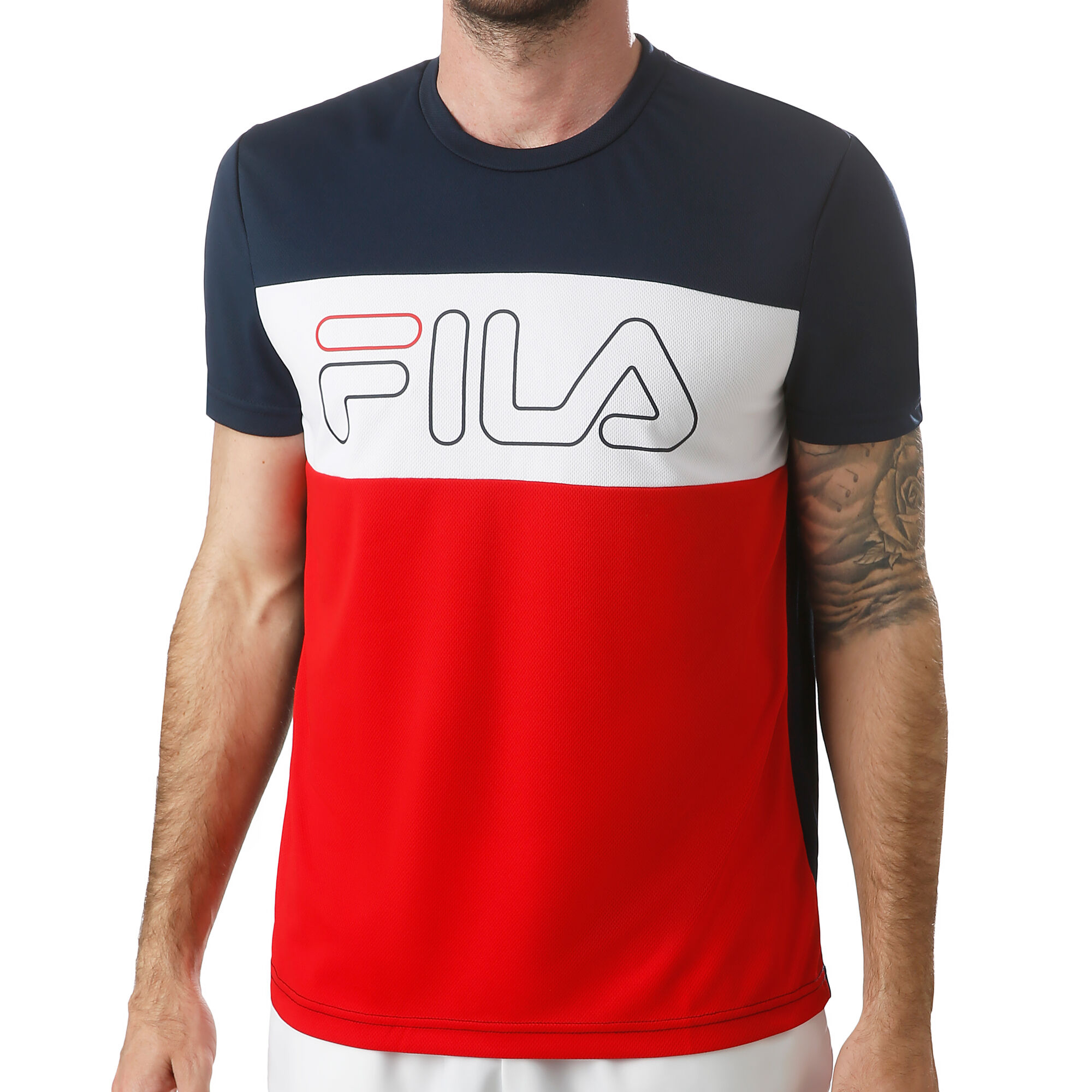 Reggie T-shirt Herrer - Mørkeblå køb | Tennis-Point