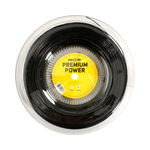 Tennis-Point Tennis-Point Premium Power Strenge,Rulle 220m-Sort