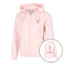 Endlessly Flower Zip Sweatjakke Damer-Rosa,Flerfarvet