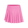 Love Pleated Nederdel Damer - pink, hvid