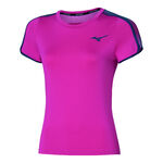 Mizuno Tøj Mizuno Frontier T-shirt Damer-Pink