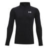 Tech 2.0 1/2 Zip Shirt,Langærmet Drenge-Sort,Hvid