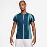Court Victory Dri-Fit Print T-shirt Herrer - petrol, hvid