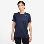 Nike Tøj Nike Dri-Fit T-shirt Damer-Mørkeblå