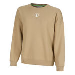 Quiet Please Tøj Quiet Please Wild Oversize Sweatshirt Damer-Beige