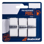 Babolat Overgrips Babolat Pro Response Pakke Med 3-Hvid