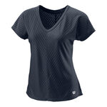 Wilson Tøj Wilson Training V-Neck II T-shirt Damer - blå, 