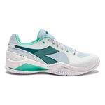 Diadora Tennissko Diadora Blushield Torneo 3 Allcourt-sko Herrer-hvid, petrol