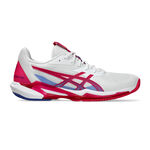 ASICS Tennissko ASICS Solution Speed FF 3 Allcourt-sko Damer-Hvid,Berry
