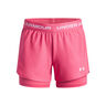 Tech Play Up 2in1 Shorts Pige-Pink,Hvid