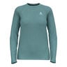 Essential Seamless Crew Neck Shirt,Lang&aelig;rmet Damer-Turkis