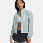 Under Armour L&oslash;bejakke Under Armour Explor Trail Run Wind  L&oslash;bejakke Damer-bl&aring;, lysegr&oslash;n