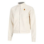 Nike Tøj Nike Courtly Knit Heritage Træningsjakke Damer-Creme