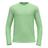 Essential Seamless Crew Neck Shirt, lang&aelig;rmet Herrer - mint, 