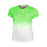 Crew Gradiant T-shirt Pige-Neongrøn,Hvid