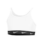 Nike Tøj Nike Dri-Fit Big Kids Sports-BH Pige-Hvid,Sort
