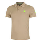 Quiet Please Tøj Quiet Please Wild Tournament Hori Polo Herrer-Beige,Flerfarvet