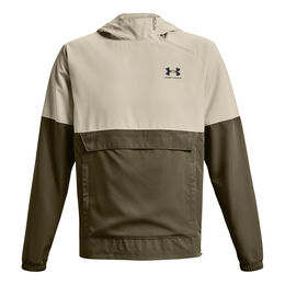 Woven Asymethrisch Hoody with Zip