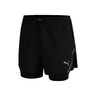 Ultraweave 2in1 5in Løbeshorts Herrer - sort, 