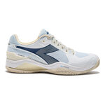 Diadora Tennissko Diadora  Blushield Torneo 3 Grusbanesko Herrer-hvid,blå