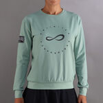 Endless Tøj Endless Inner Tech Sweatshirt Damer-Grøn,Mørkeblå