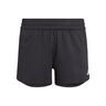 Training Icons 3 Stripes Knitted Shorts Pige - sort, hvid