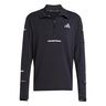 adi365 Warm Half-Zip Løbetrøje Herrer - sort, 