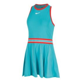 Billede af Court Dri-FIT Slam Kjole Damer-Turkis,Rød