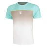 Wild Receiver Faded T-shirt Herrer-Turkis,Flerfarvet