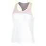 Mind Racerback Tanktop Damer-Hvid,Syren