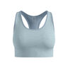 Seamless Medium Padded Sport Sports-BH Damer-lysebl&aring;