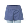 Shorts Damer-Mørkeblå,Lyseblå